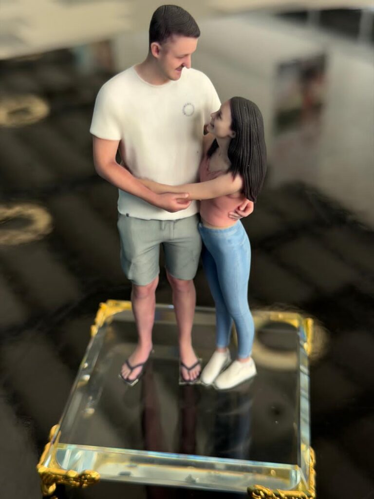 Customer figurine