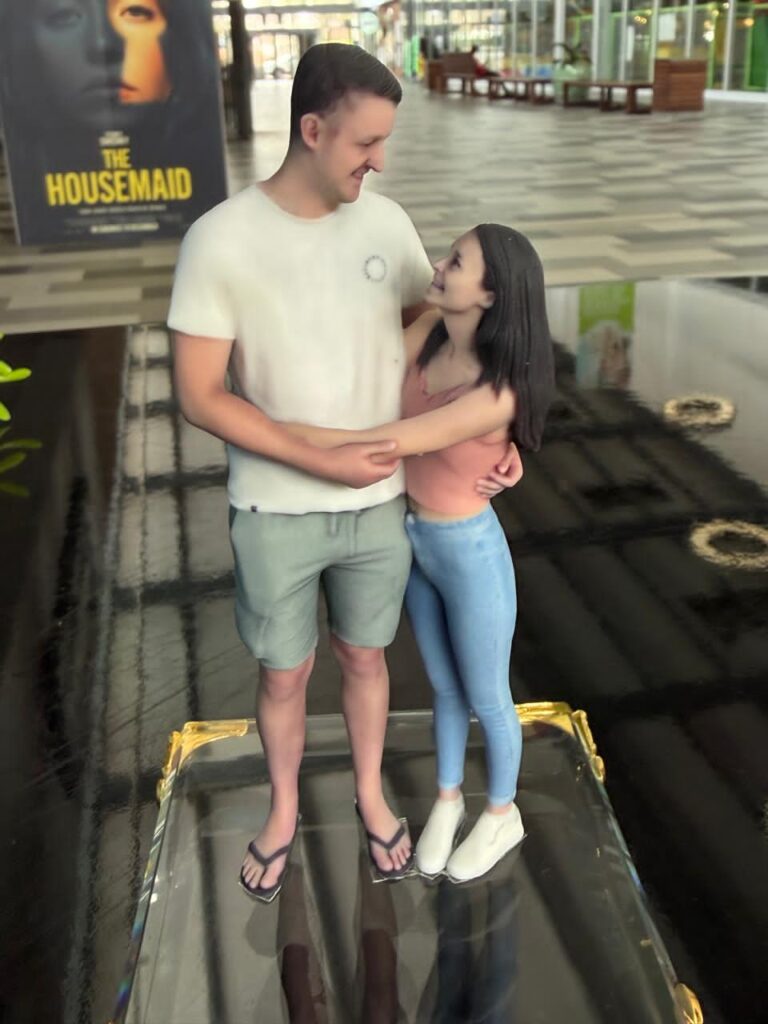 Customer figurine