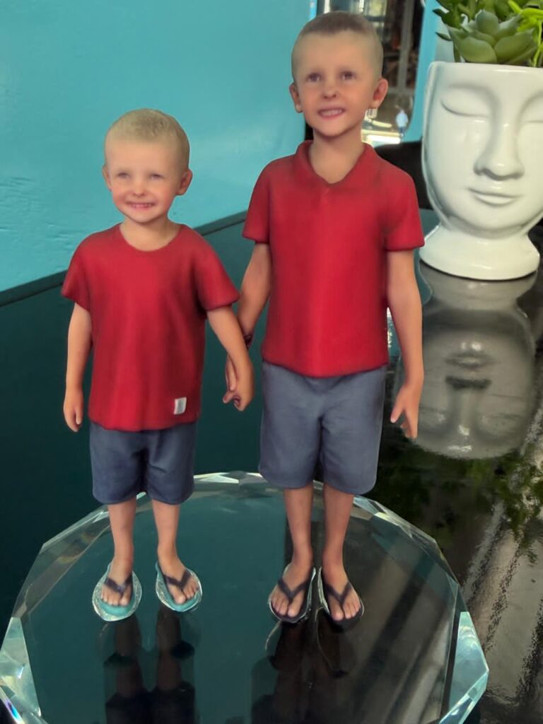 Customer figurine